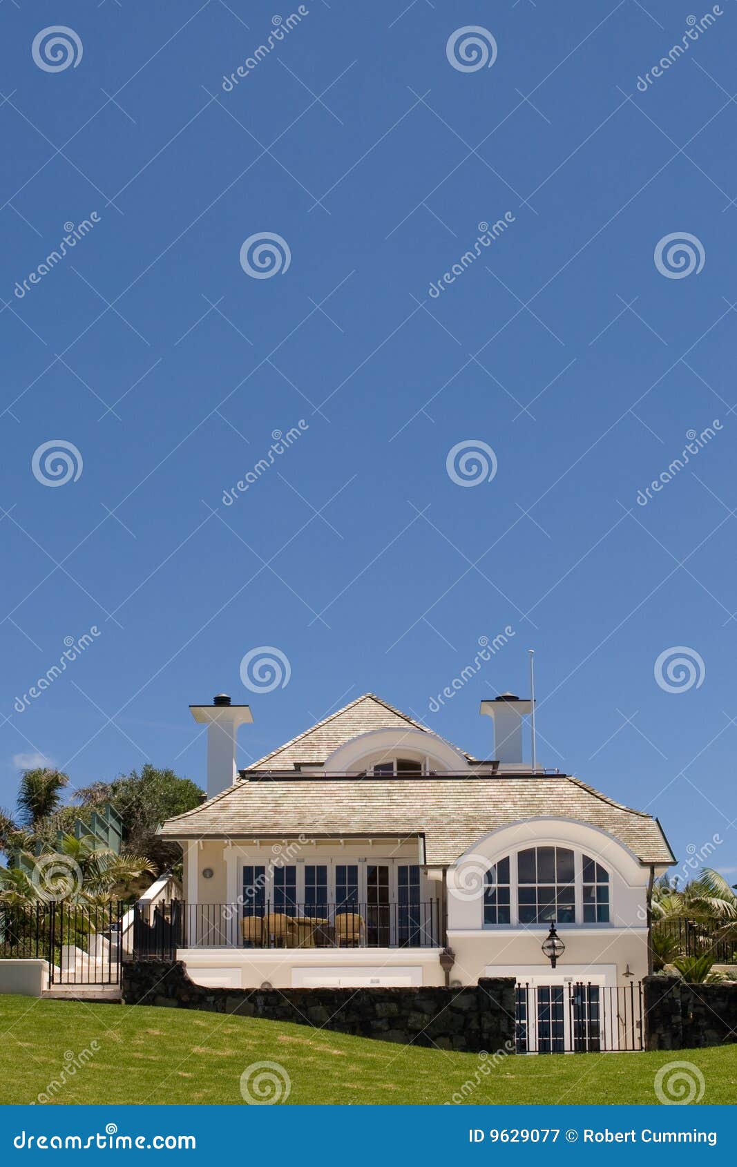 Luxury Home stock image. Image of large, model, custom 9629077
