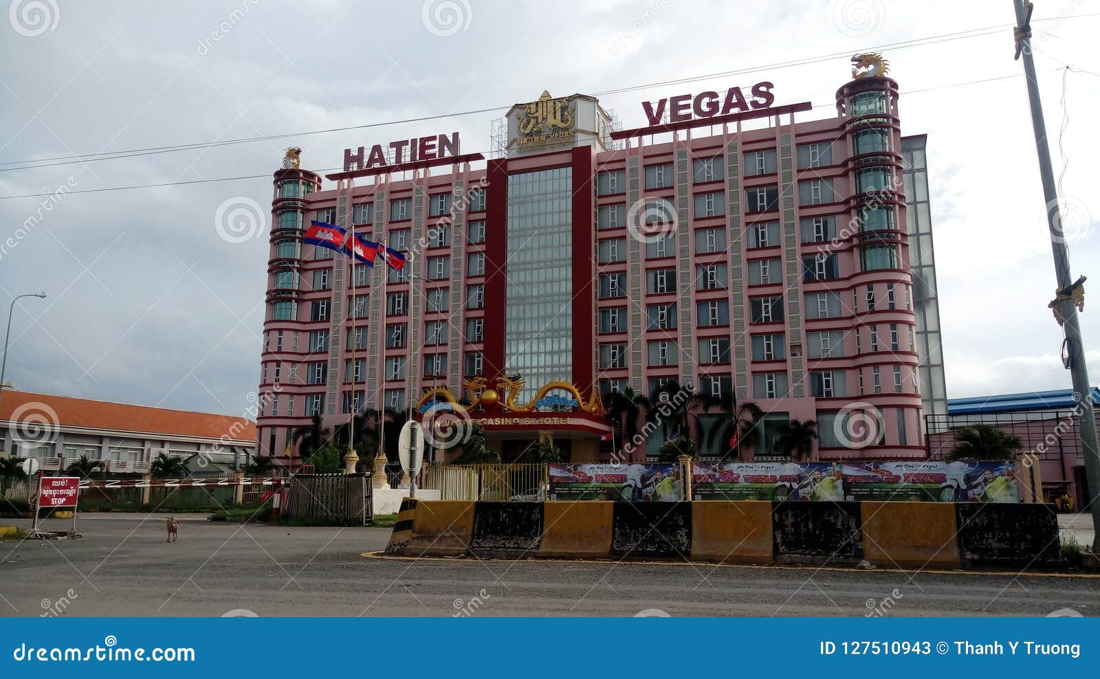 A Luxury Hotel and Casino in Ha Tien, Vietnam Editorial Stock Photo ...