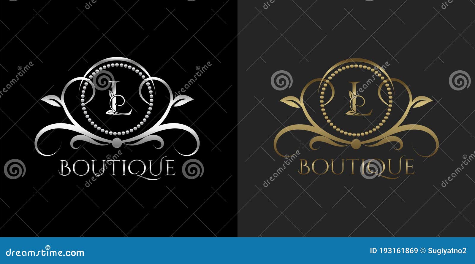 luxury logo letter l template  circle for restaurant, royalty, boutique, cafe, hotel, heraldic, jewelry, fashion