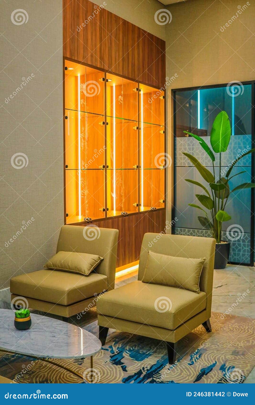 The Luxury Lounge with Superior View Stock Photo Image of glass
