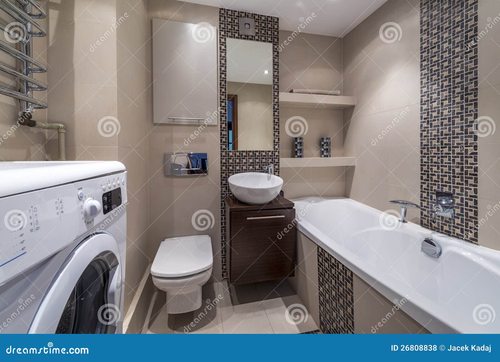 Luxury Modern Bathroom Suite Stock Photo Image 26808838