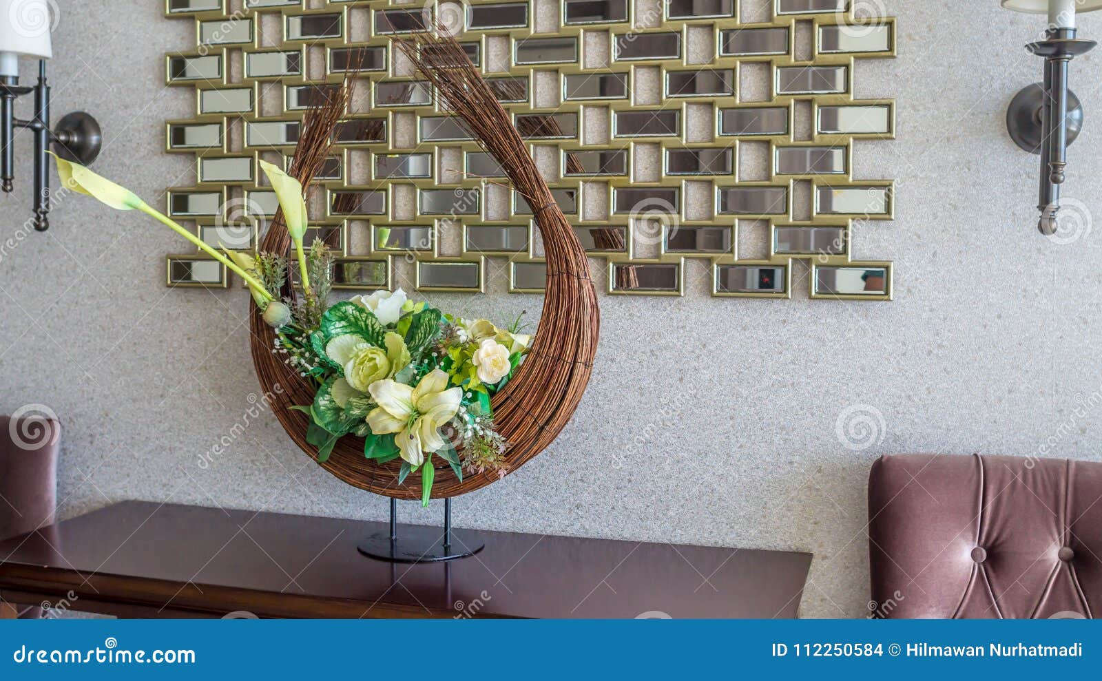 Luxury Modern Room Interior Decoration Stock Photo Image