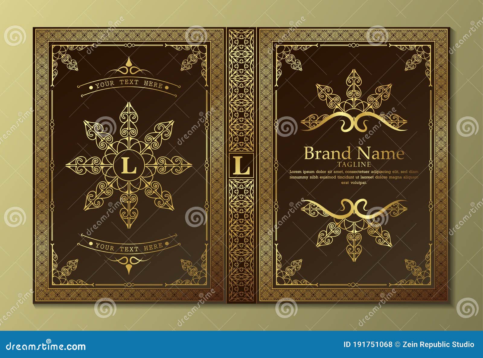 Luxury Book Cover 