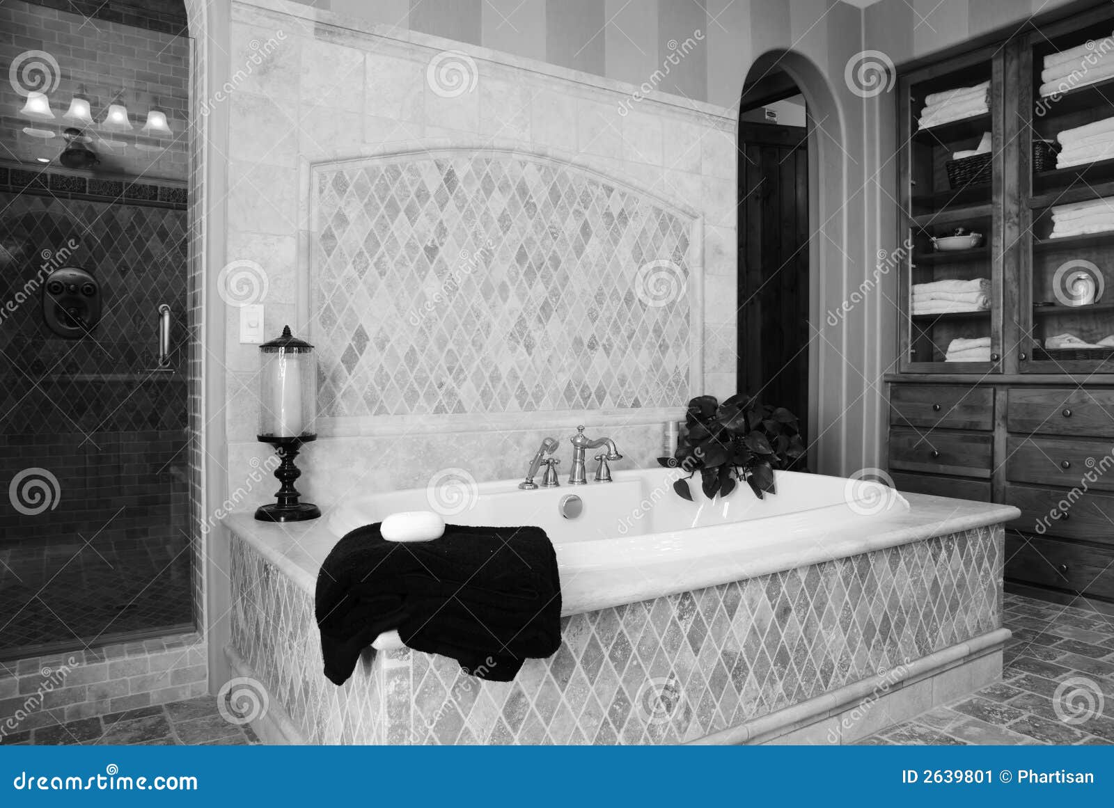 Luxury Ornate Bathroom Stock Image Image Of Shower Expensive
