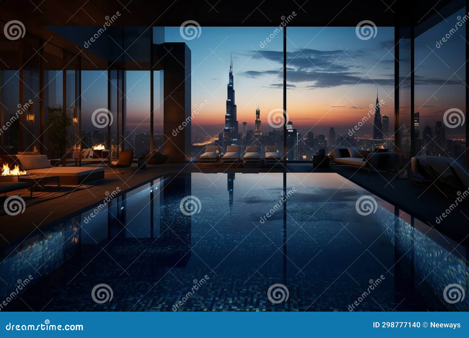 Picture of Luxury large Penthouse,Private Rooftop Patio, Jaccuzzi. Sleeps 6. 2 ...