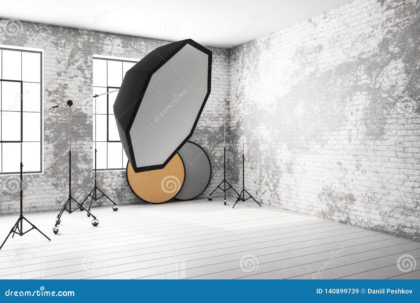 Luxury photo studio stock illustration. Illustration of camera 140899739