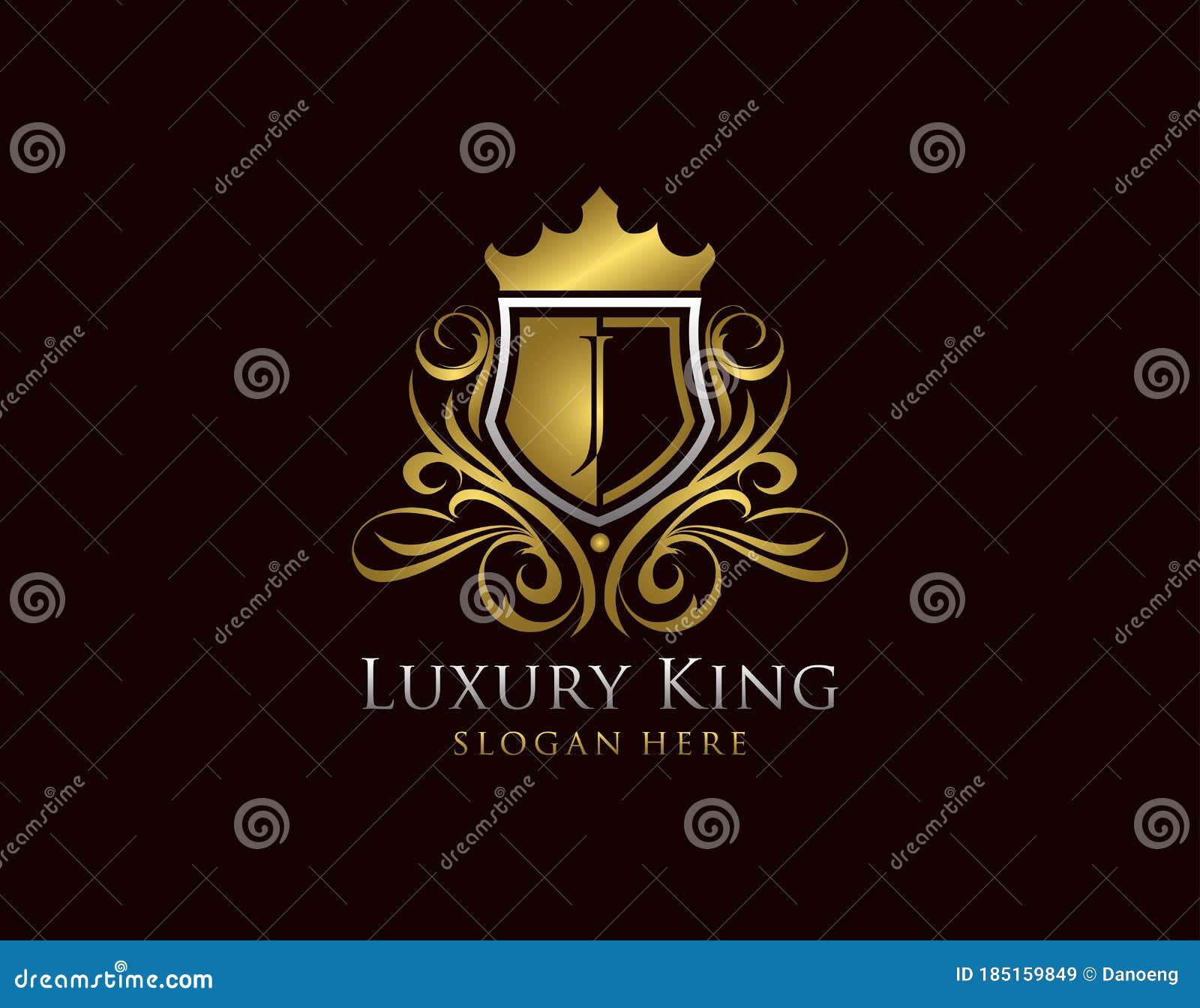 Minimalist Elegant Royal Shiled Logo, Gold Luxury Modern Logos Designs  Vector Stock Vector - Illustration of creative, beauty: 204557603