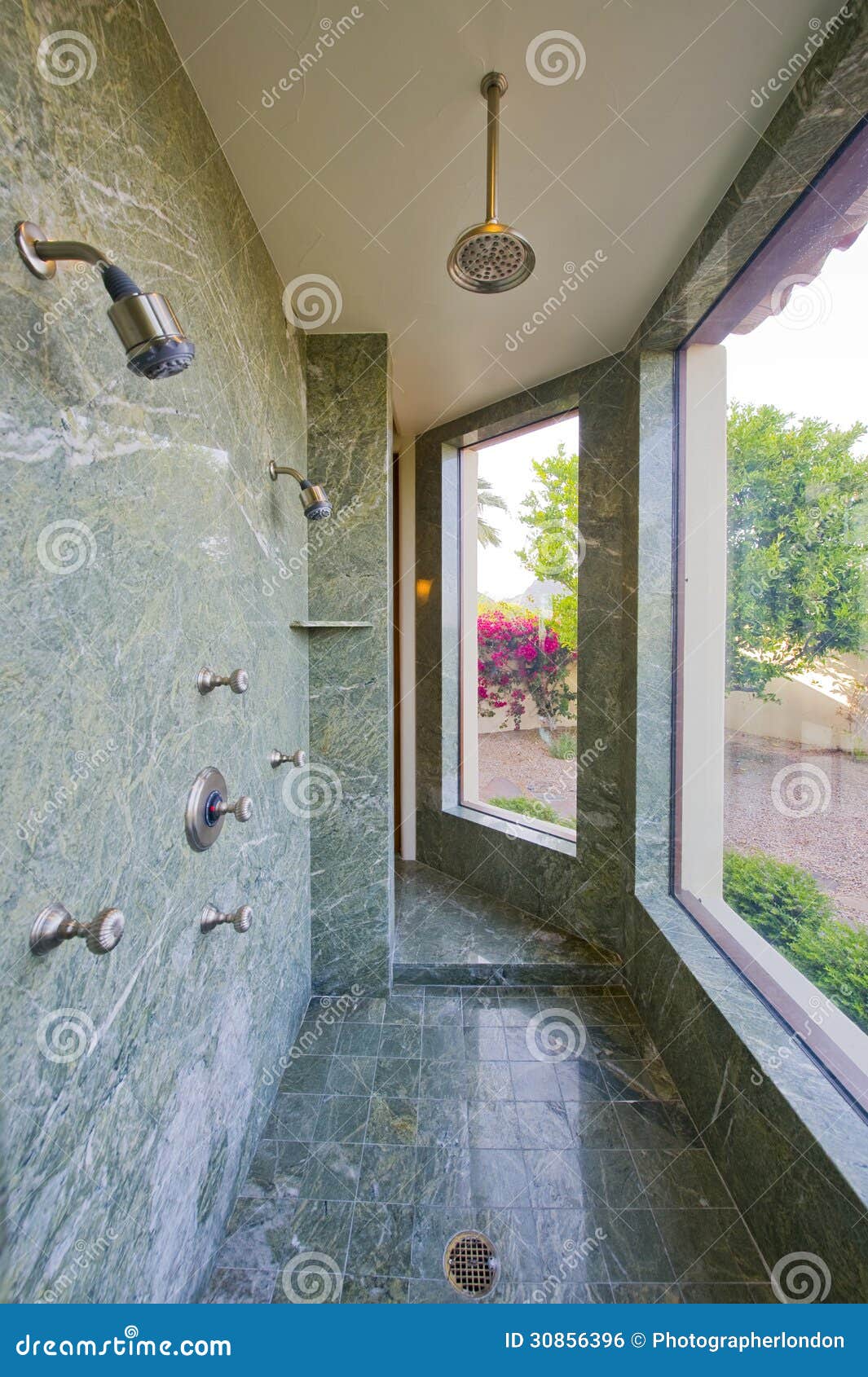 Luxury shower stock photo. Image of north, emptiness 30856396
