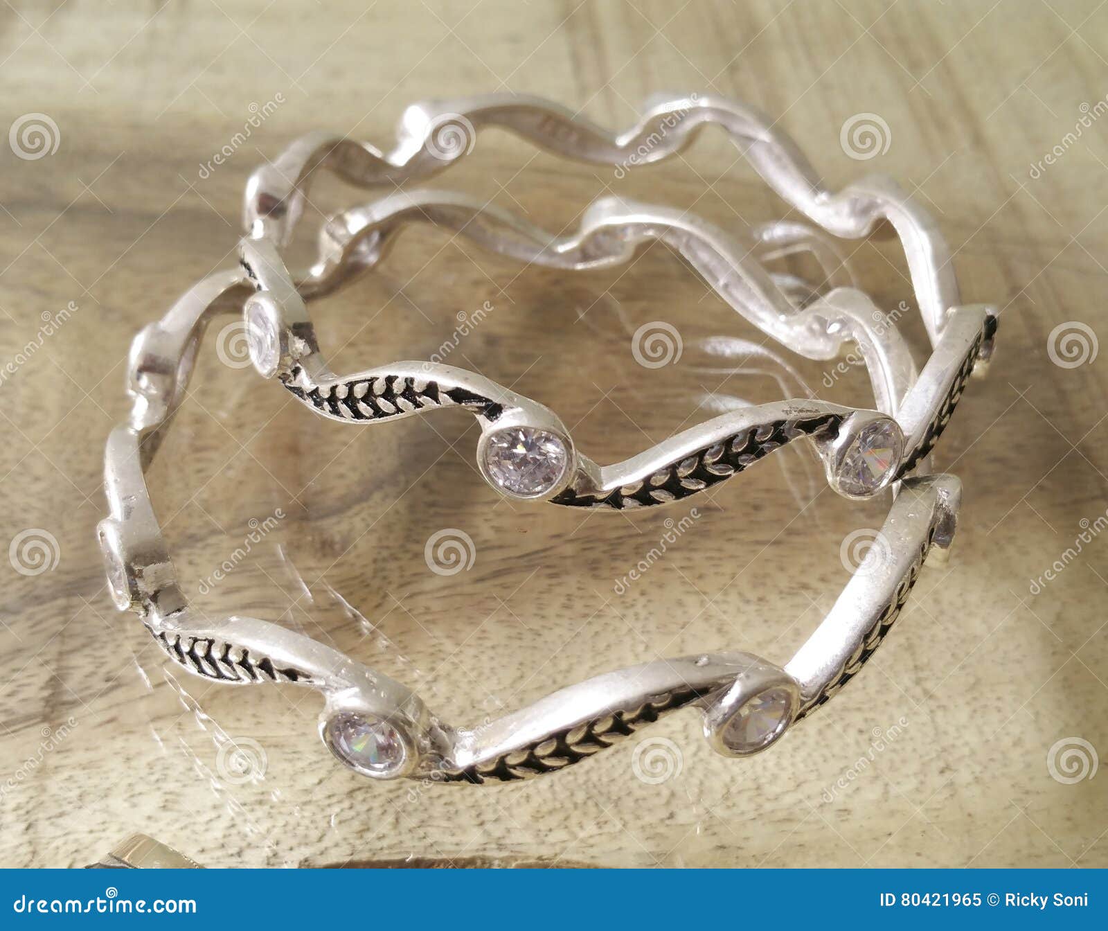 Luxury silver bracelet stock image. Image of bracelet 80421965