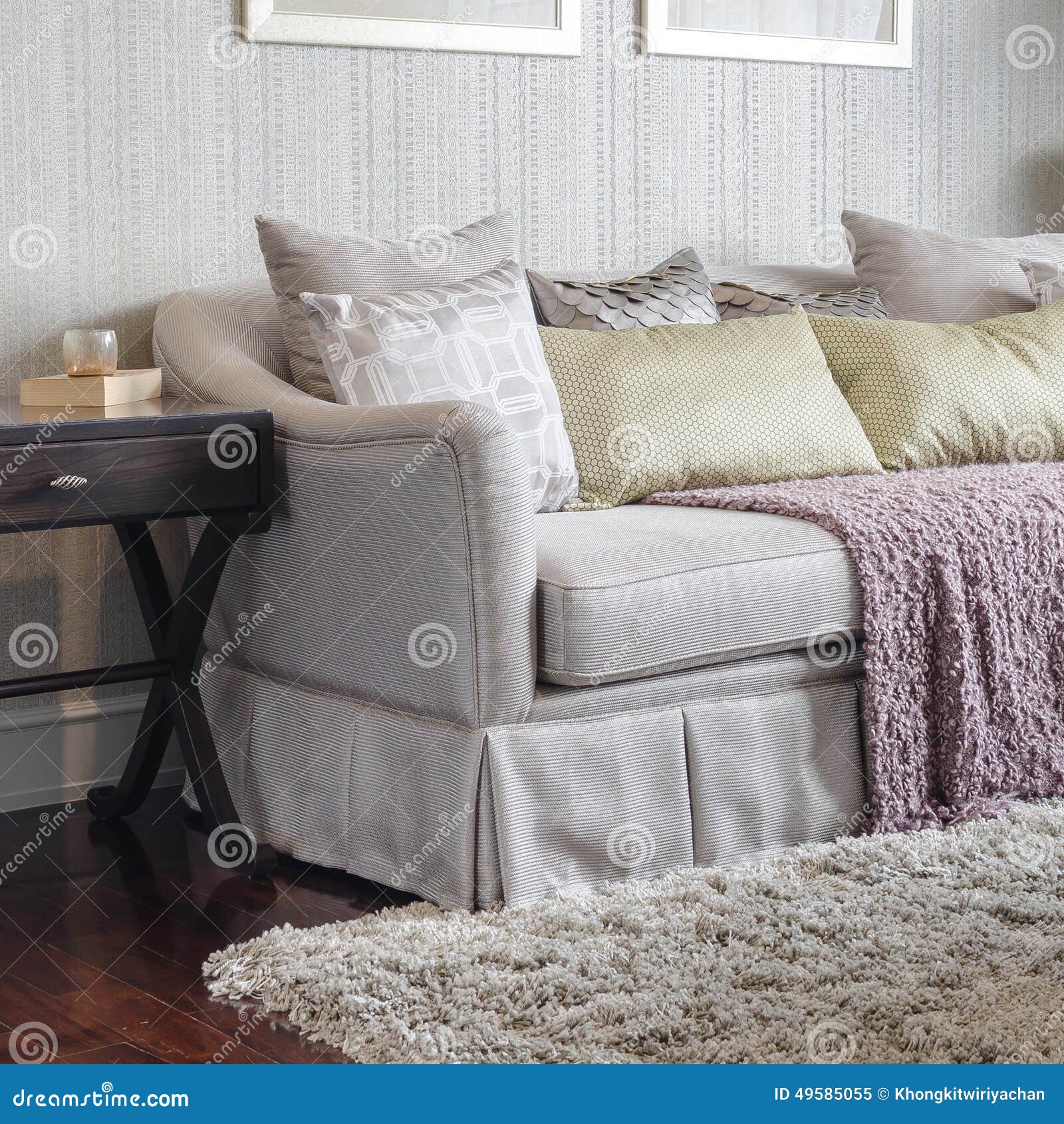 Luxury Sofa Pillows Living Room Stock Photos  Download 