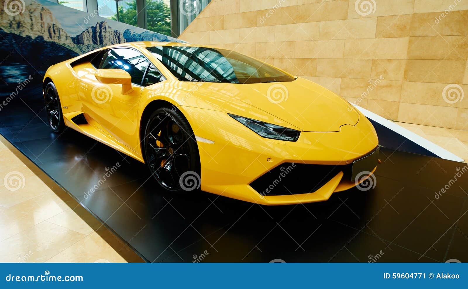 luxury sports car