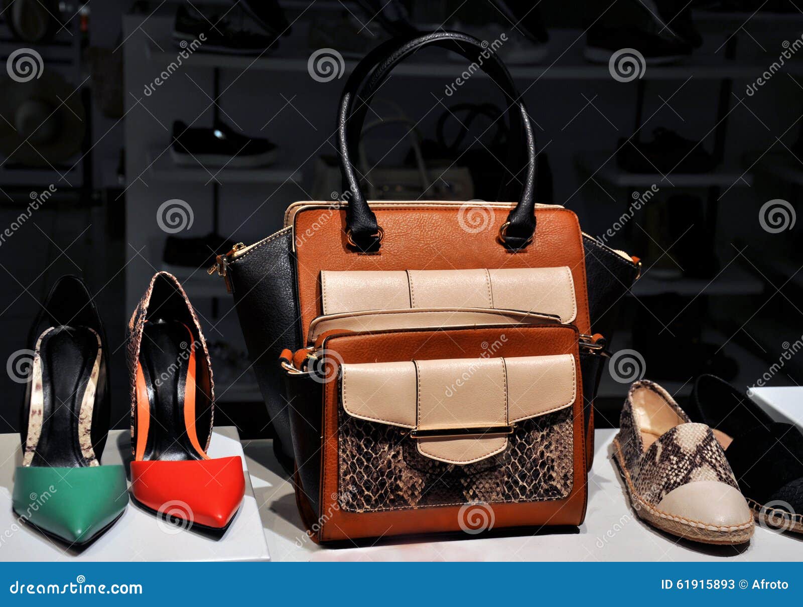 Luxury store stock image. Image of background, shoes - 61915893