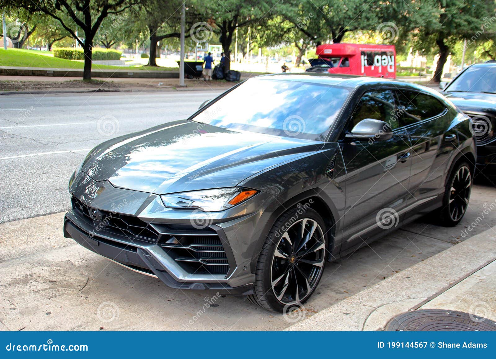 Luxury SUV editorial photography. Image of street, concrete 199144567