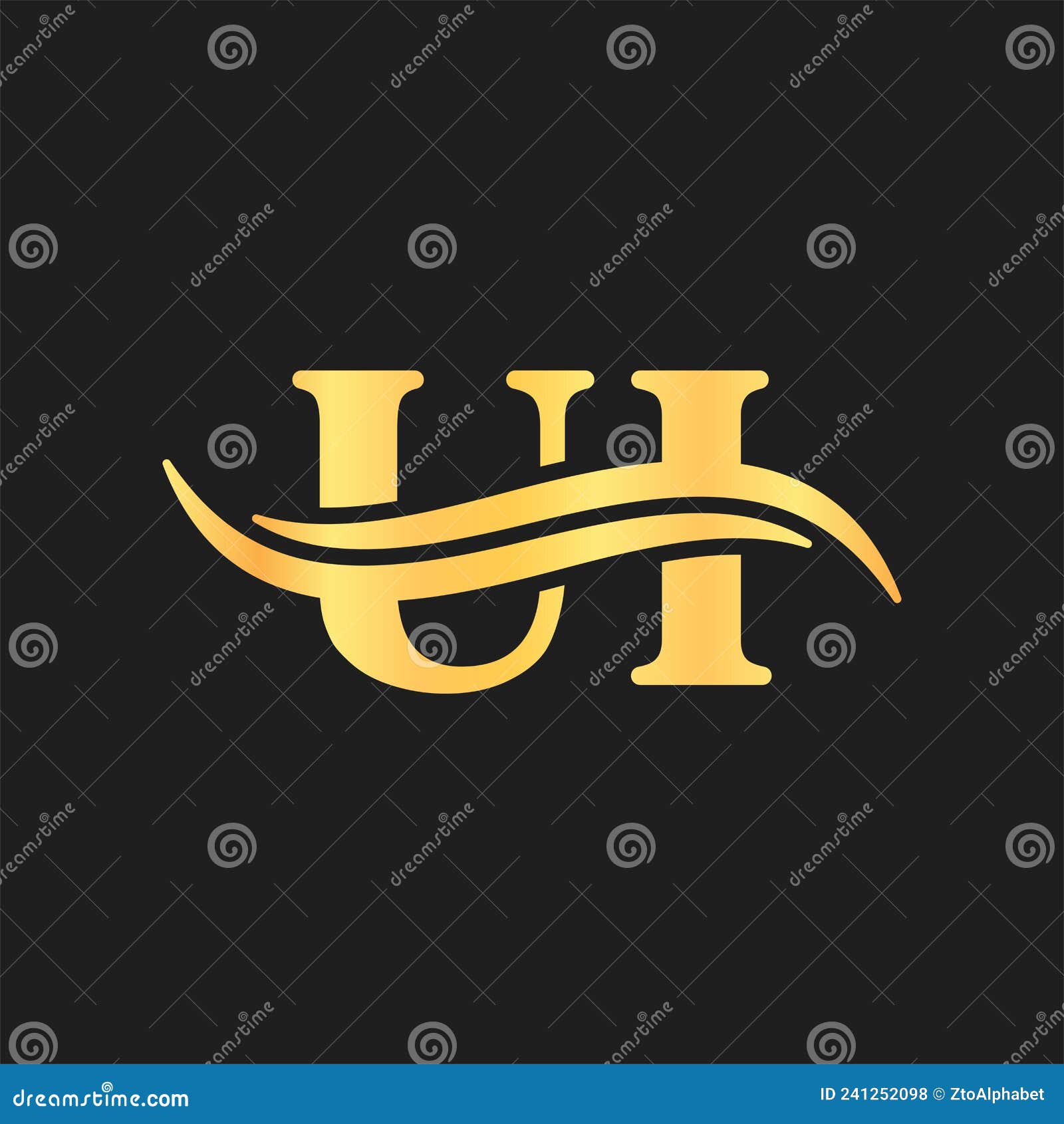 YL Letter Logo Elegant Wave Monogram Design Stock Vector - Illustration of  font, initial: 241020509