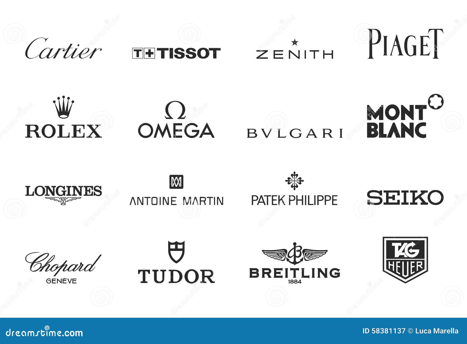 luxury brand logos