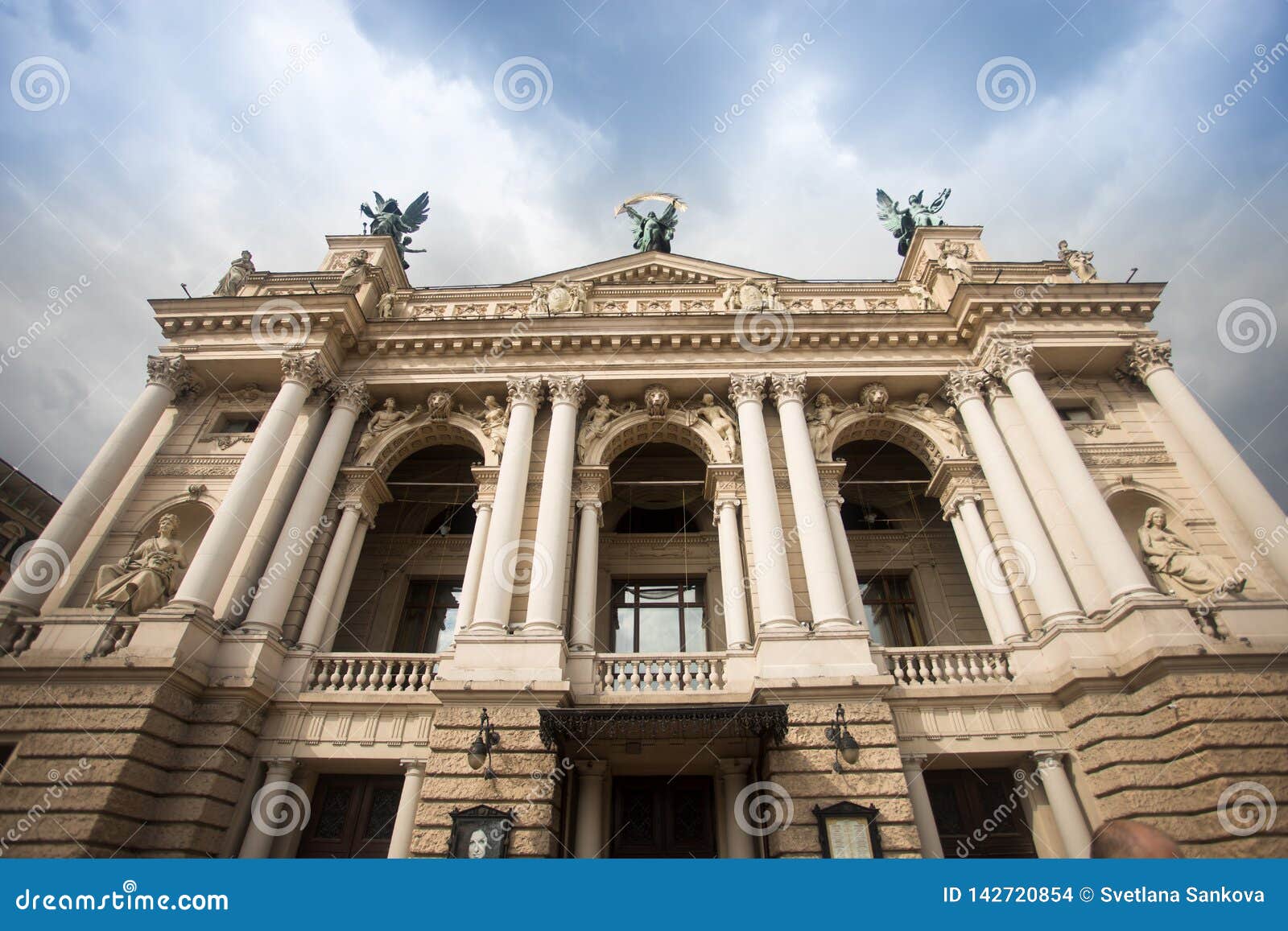 lviv opera house, academic opera and ballet theatre in lviv, ukraine