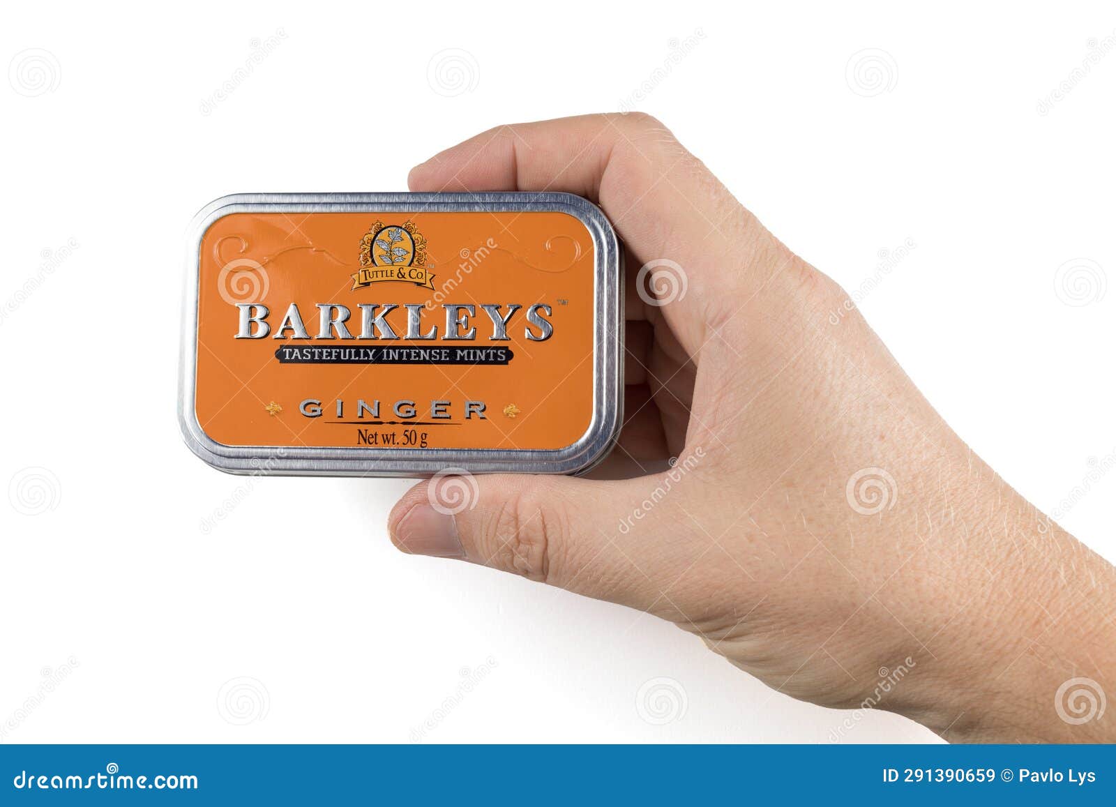 LVIV, UKRAINE September 18, 2023 Barkleys Ginger Mint Editorial