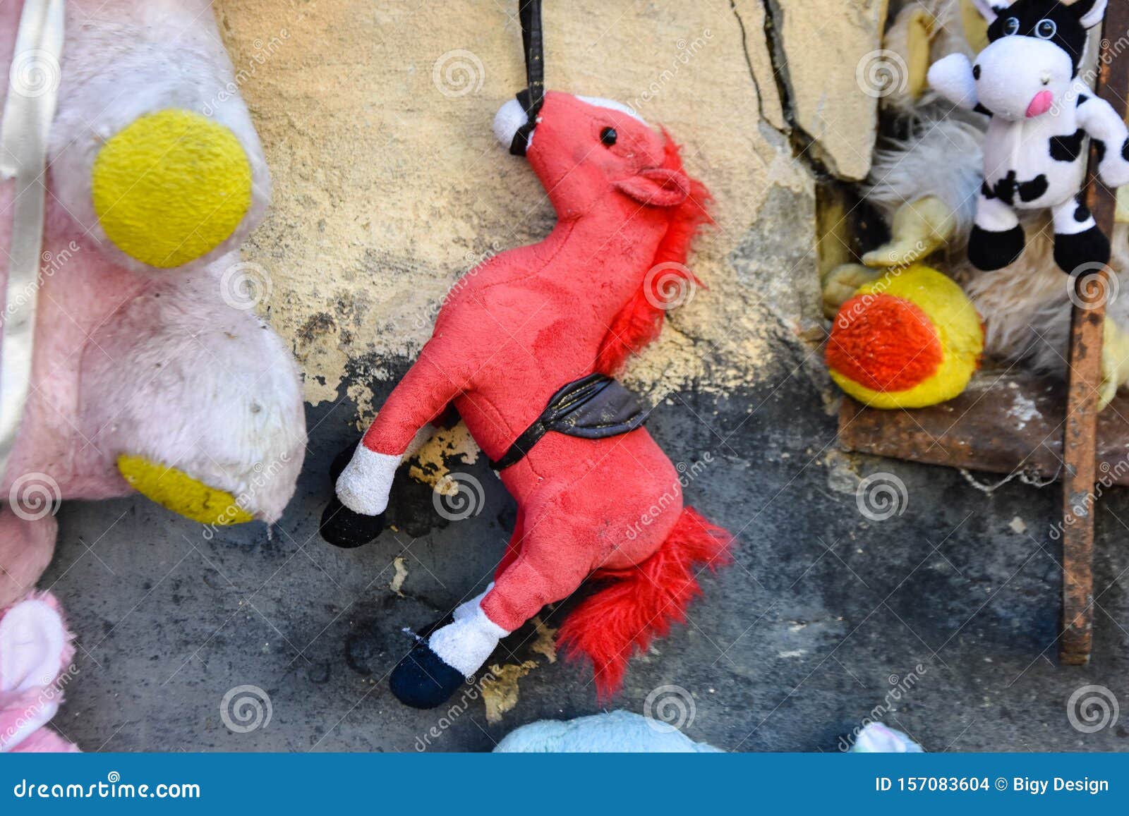 Yard of Lost Toys Lviv editorial stock image. Image of plush 157083604