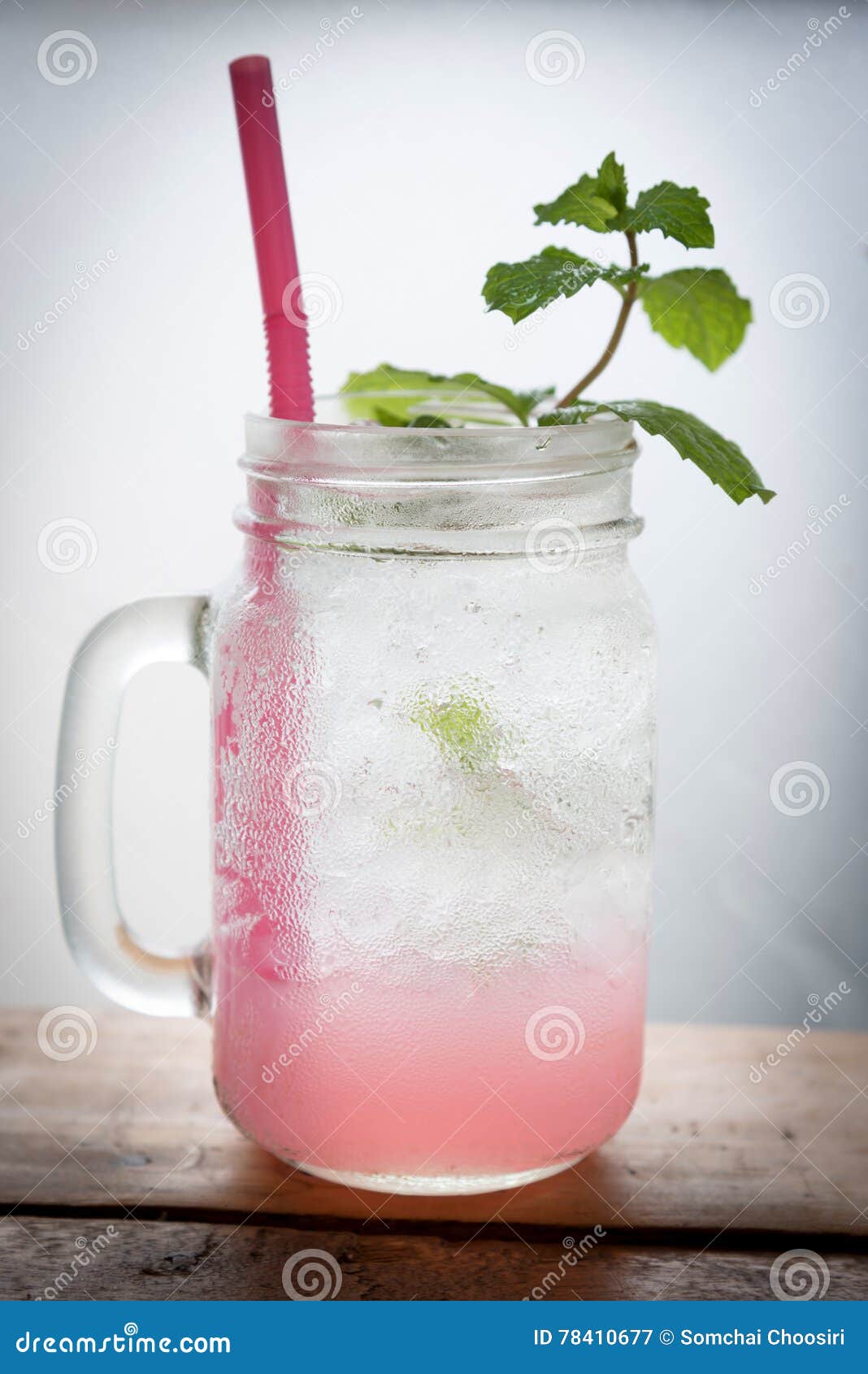 Lychee Fizzy Drink with Mint and Soda Stock Image Image of soda, glass 78410677