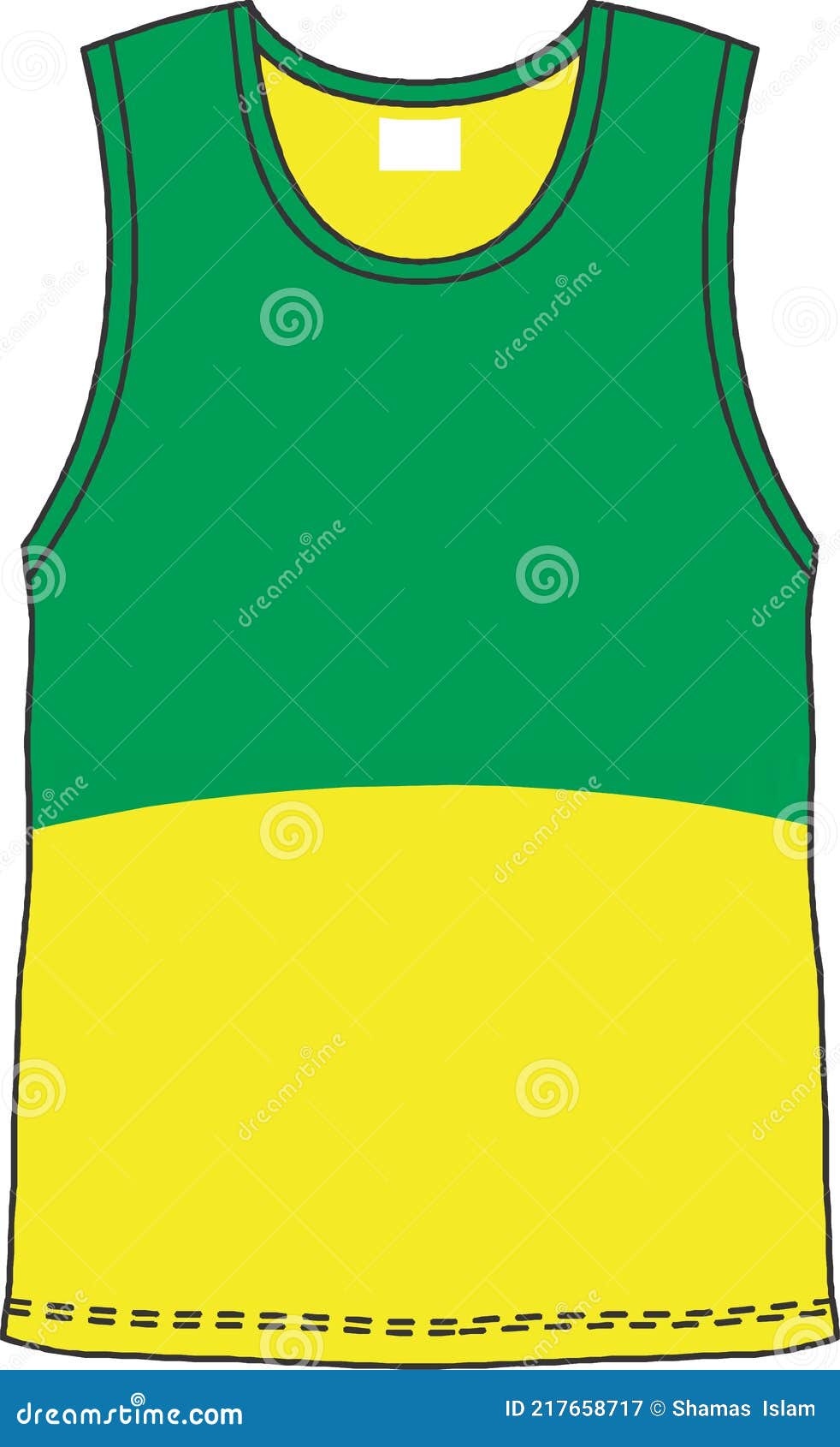 Athletics Vests Mock Ups Illustrations Templates Cartoon Vector ...