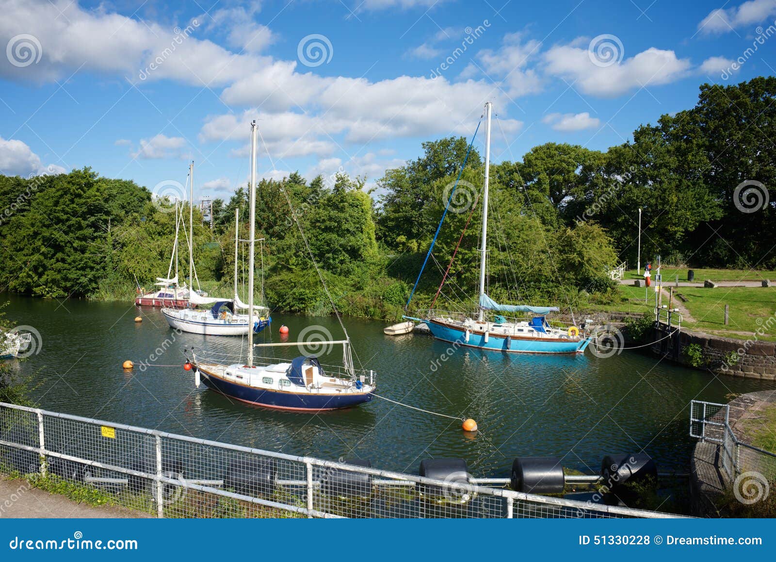 Lydney Harbour Gloucestershire Editorial Stock Photo Image of severn