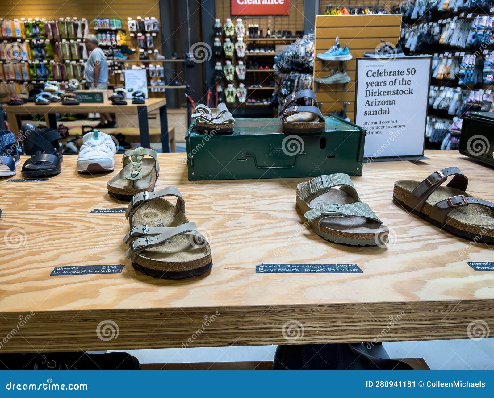 Birkenstock Shop Stock Photos - Free & Royalty-Free Stock Photos from  Dreamstime