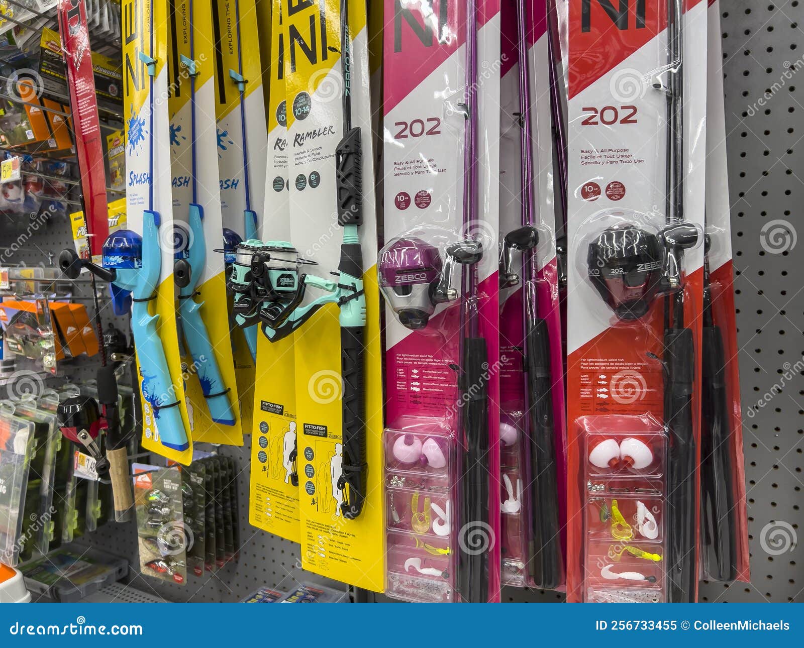 Lynnwood, WA USA - Circa September 2022: Close Up View of Fishing Gear for  Sale Inside a Walmart Superstore Editorial Image - Image of powerbait,  retail: 256733455