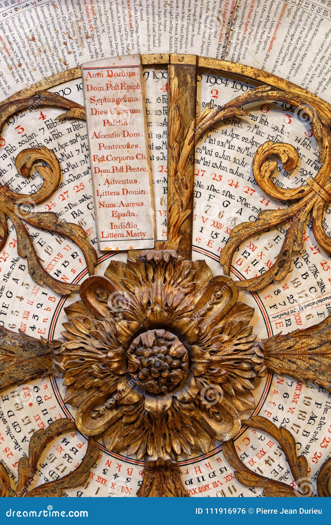 Lyon Astronomical Clock Calendar Editorial Photo Image of calendar