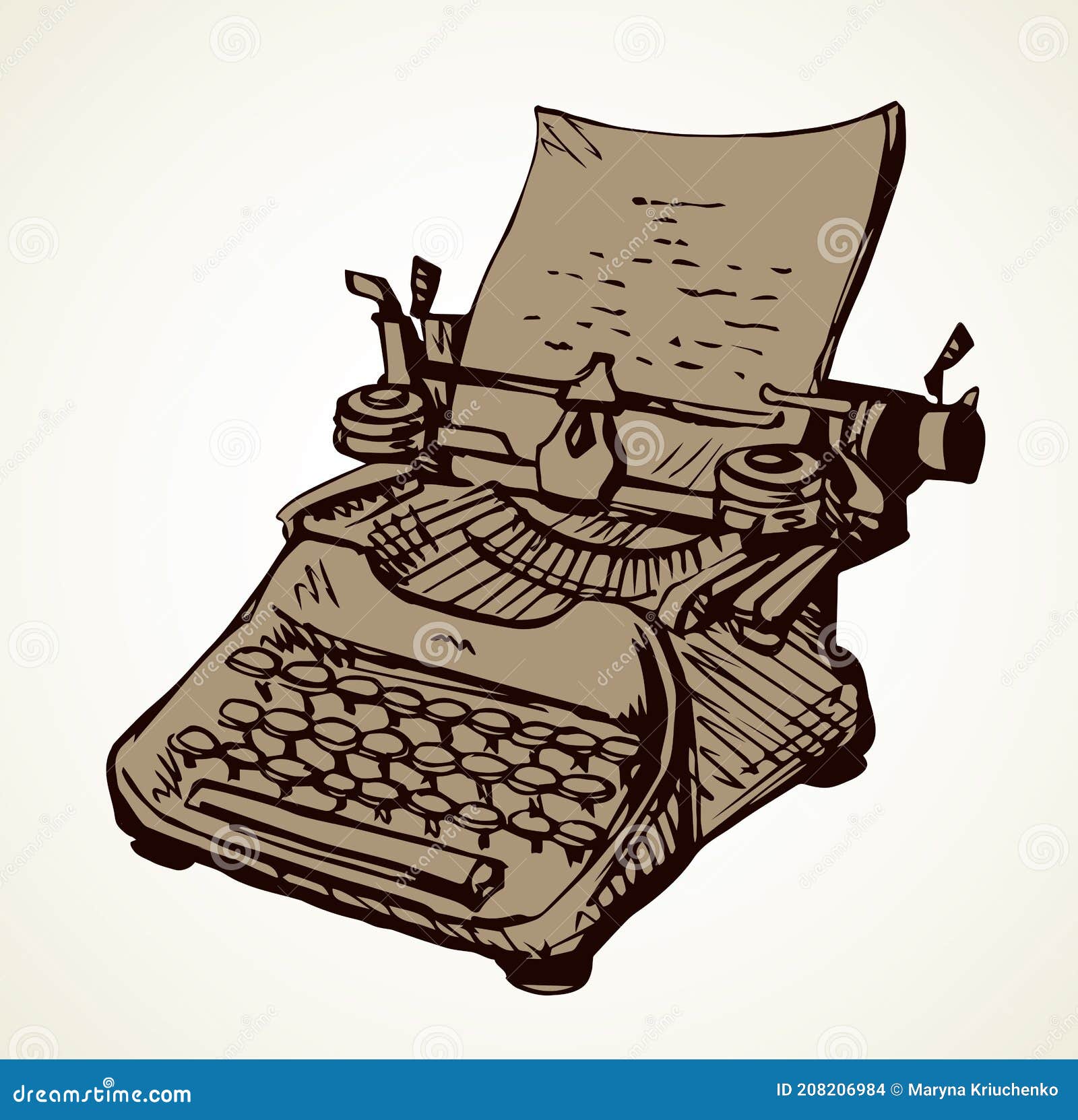 Máquina De Escribir Vintage. Icono De Dibujo Vectorial Ilustración del Vector - Ilustración de equipo, nostalgia: 208206984 Máquina De Escribir Vintage. Icono De Dibujo Vectorial Ilustración del Vector - Ilustración de equipo, nostalgia: 208206984