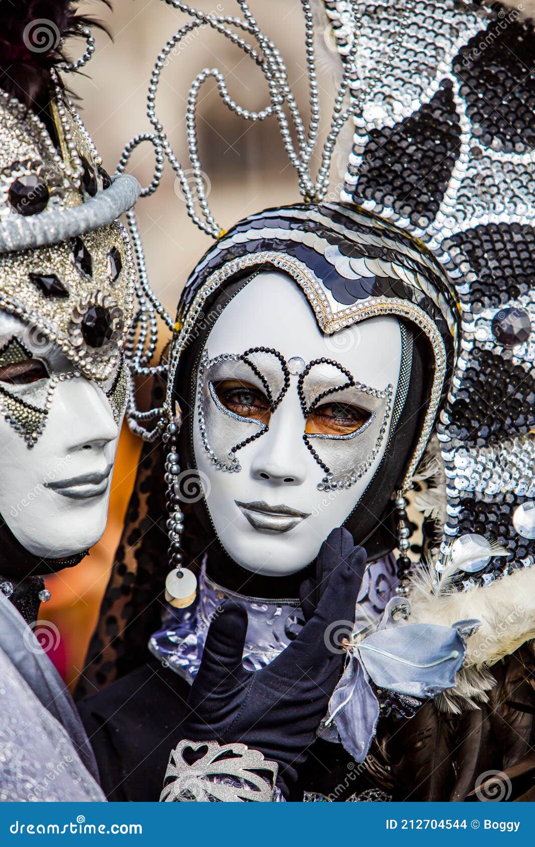 Máscara De Carnaval Veneciano Imagen de archivo editorial - Imagen de  europeo, italia: 212704544