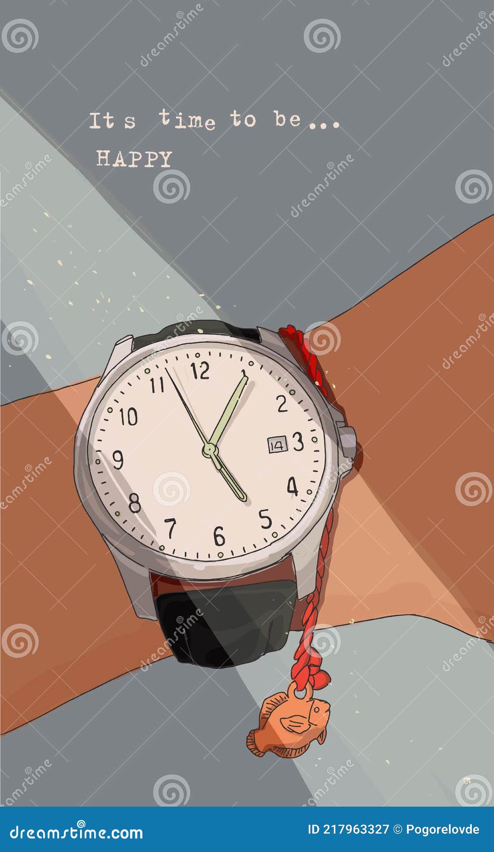 Ilustração em vetor preto e branco de um relógio de pulso imagem de  contorno do relógio desenhado à mão