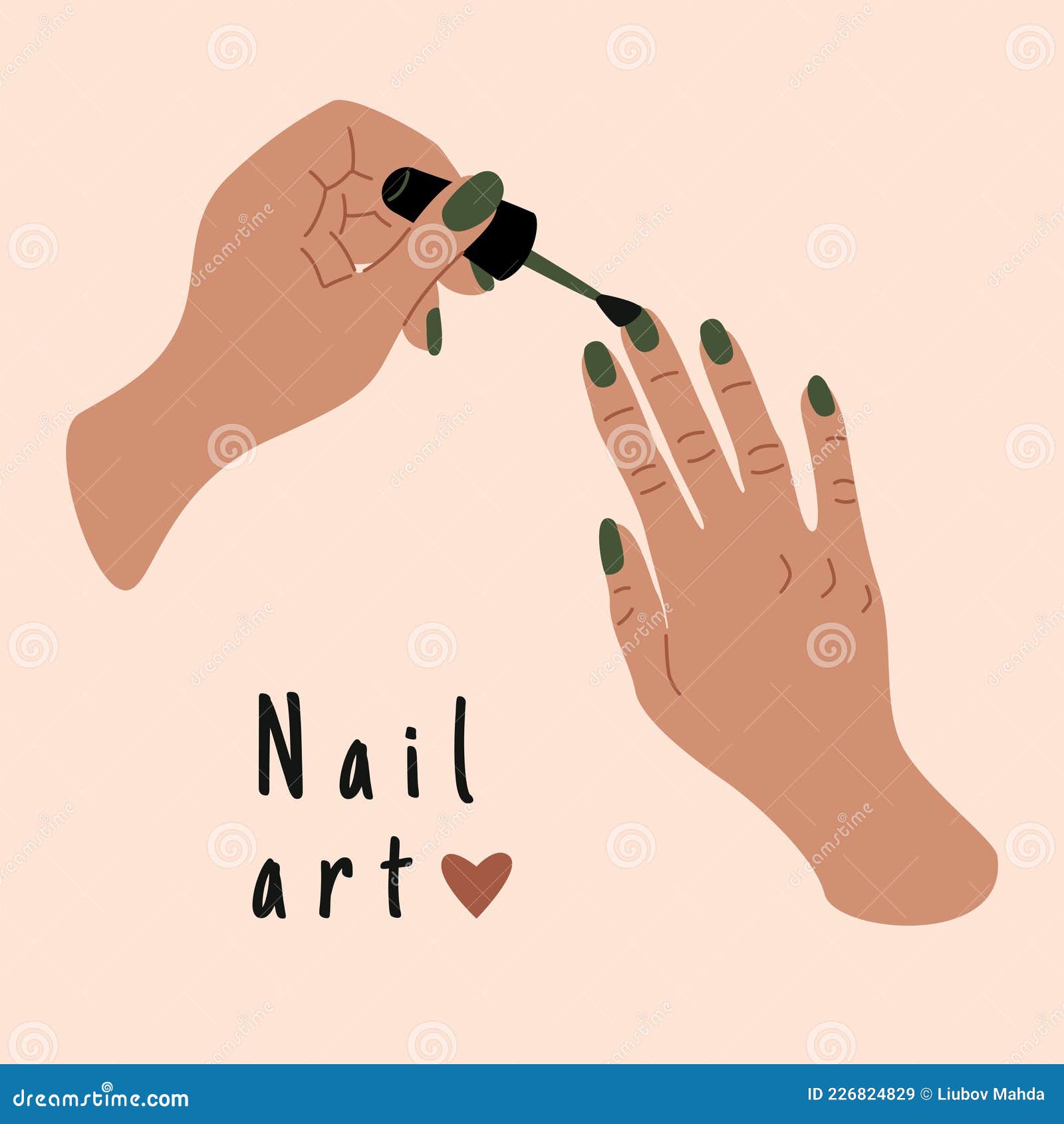 Vetores e ilustrações de Mulher pintando unhas para download gratuito