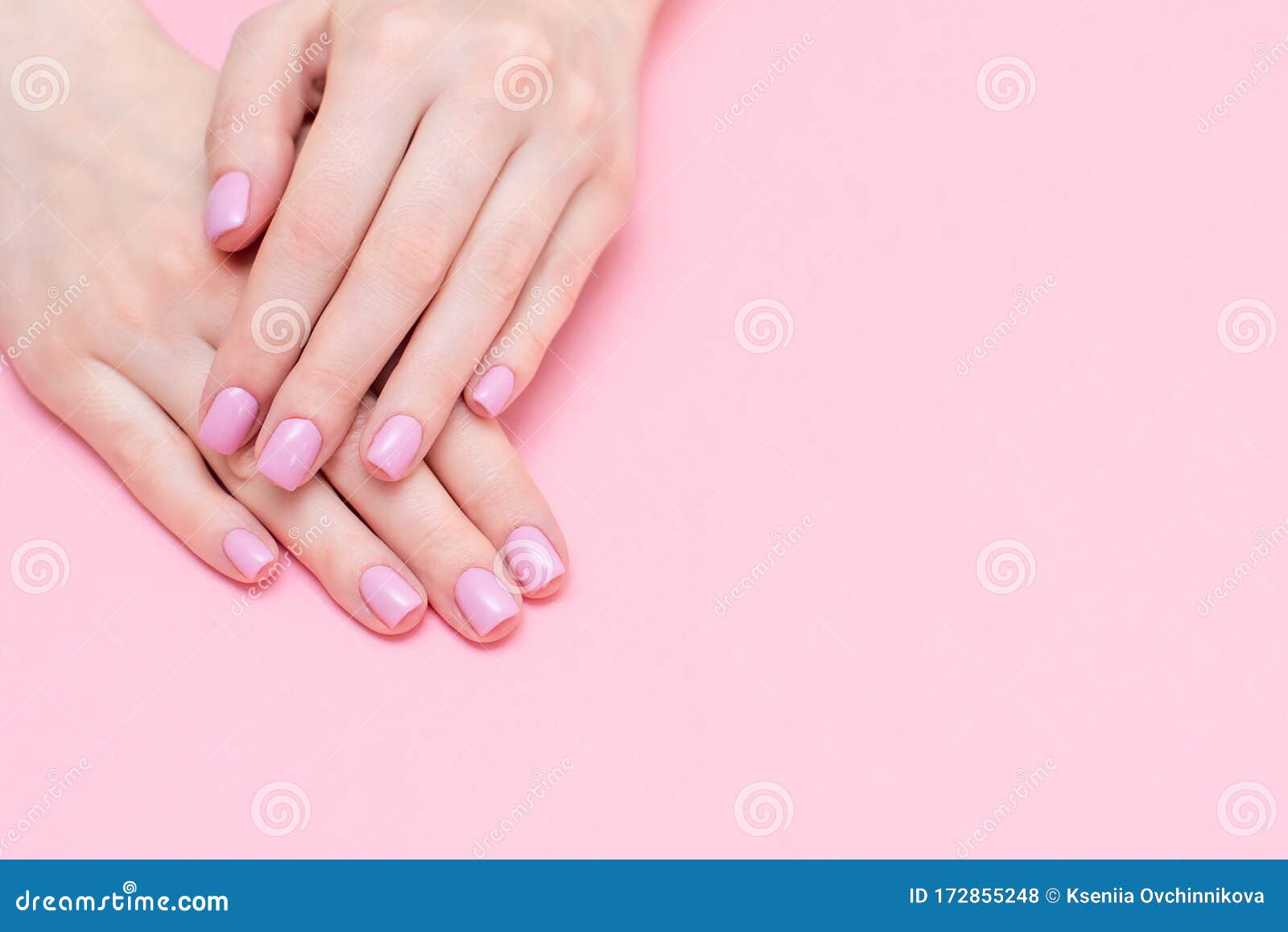 Fundo Pintura De Unhas Manhã Salão De Beleza Manicure Fotografia