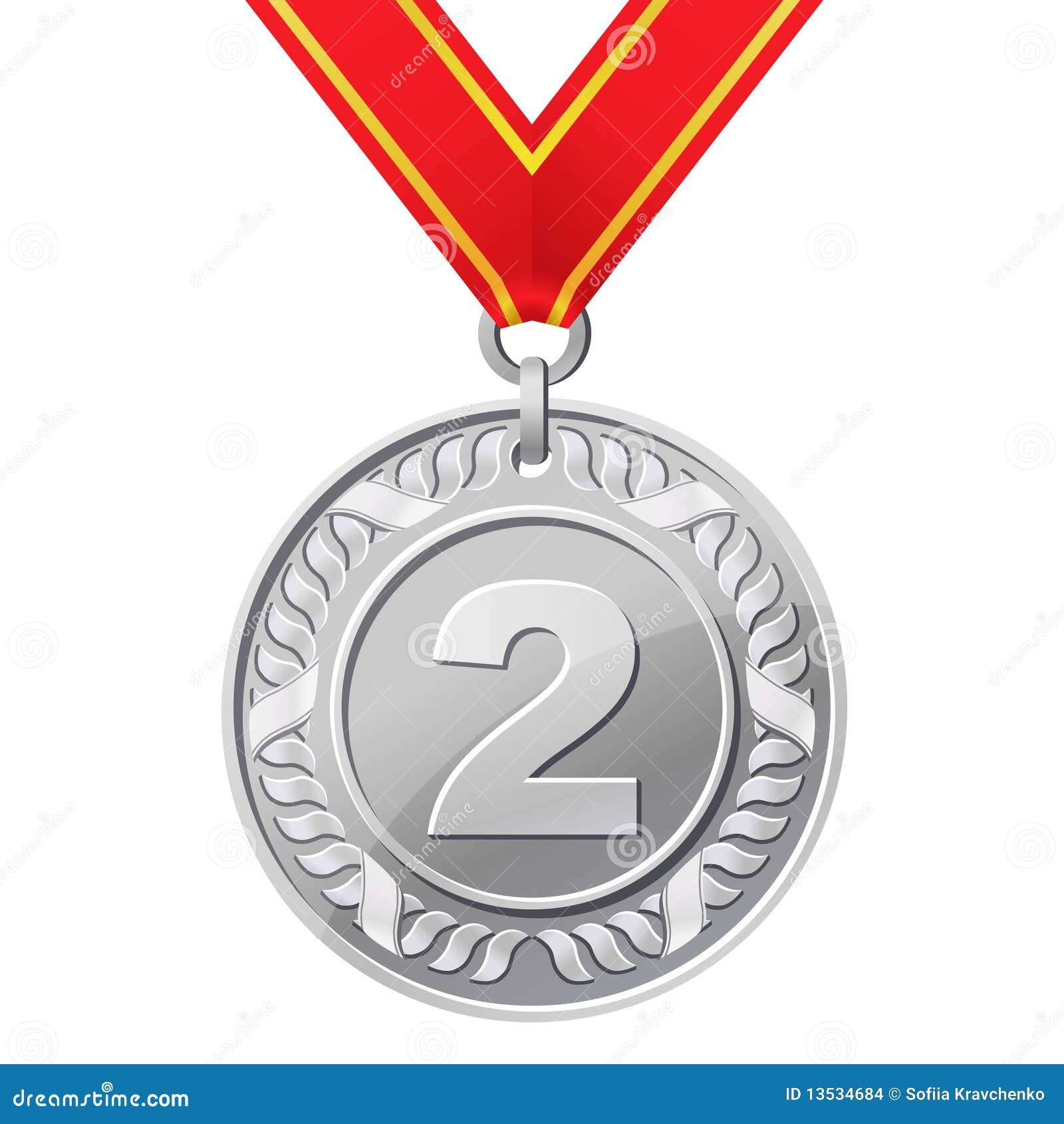 Cadre de médaille d'or illustration de vecteur. Illustration du argent -  39707865