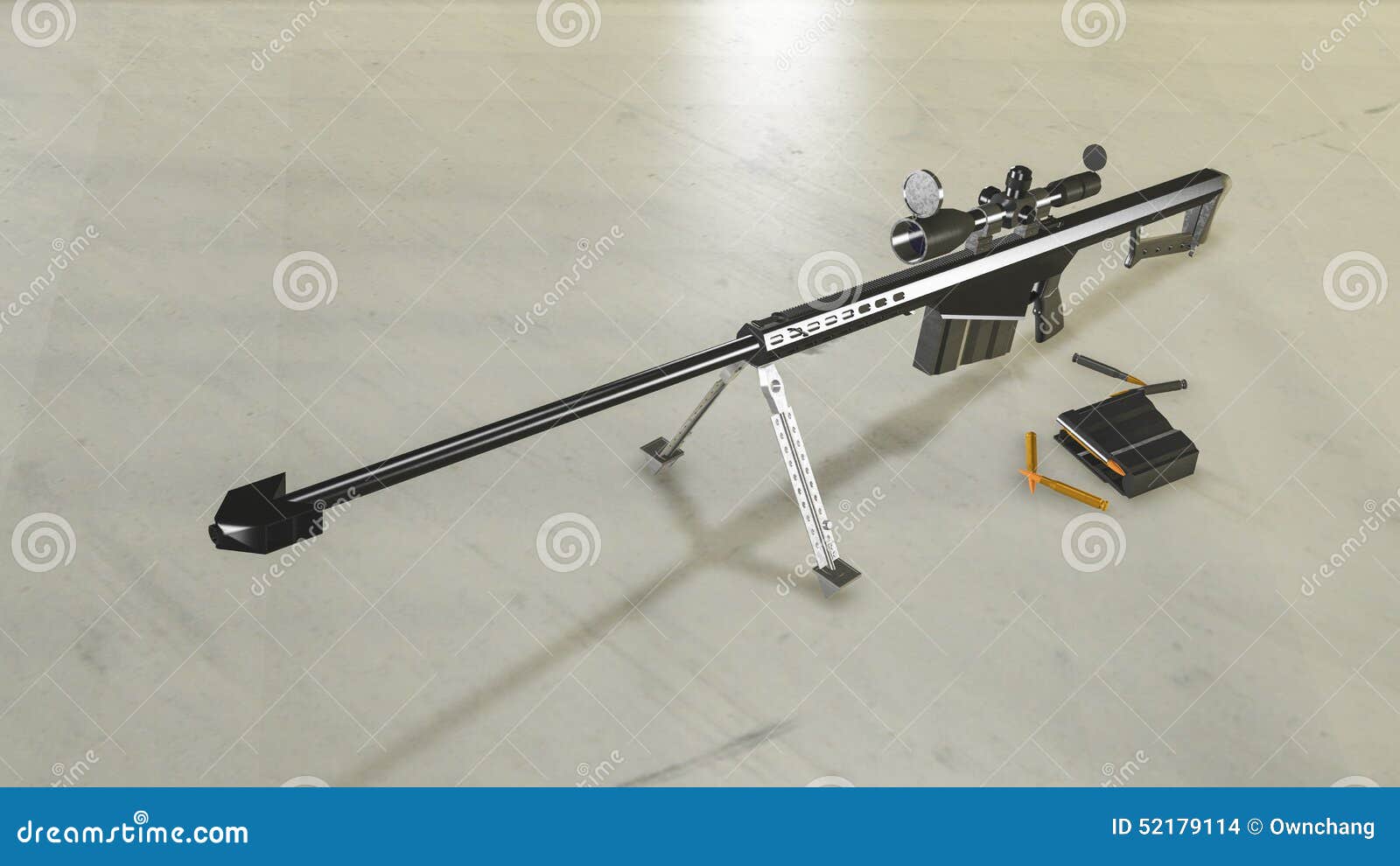 Barrett sniper rifle hi-res stock photography and images - Alamy