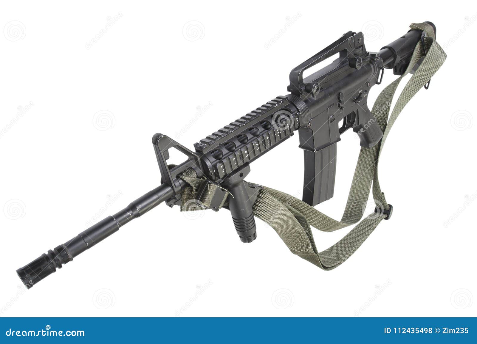 M4 carbine stock photo. Image of launcher, assault, swat - 112435498
