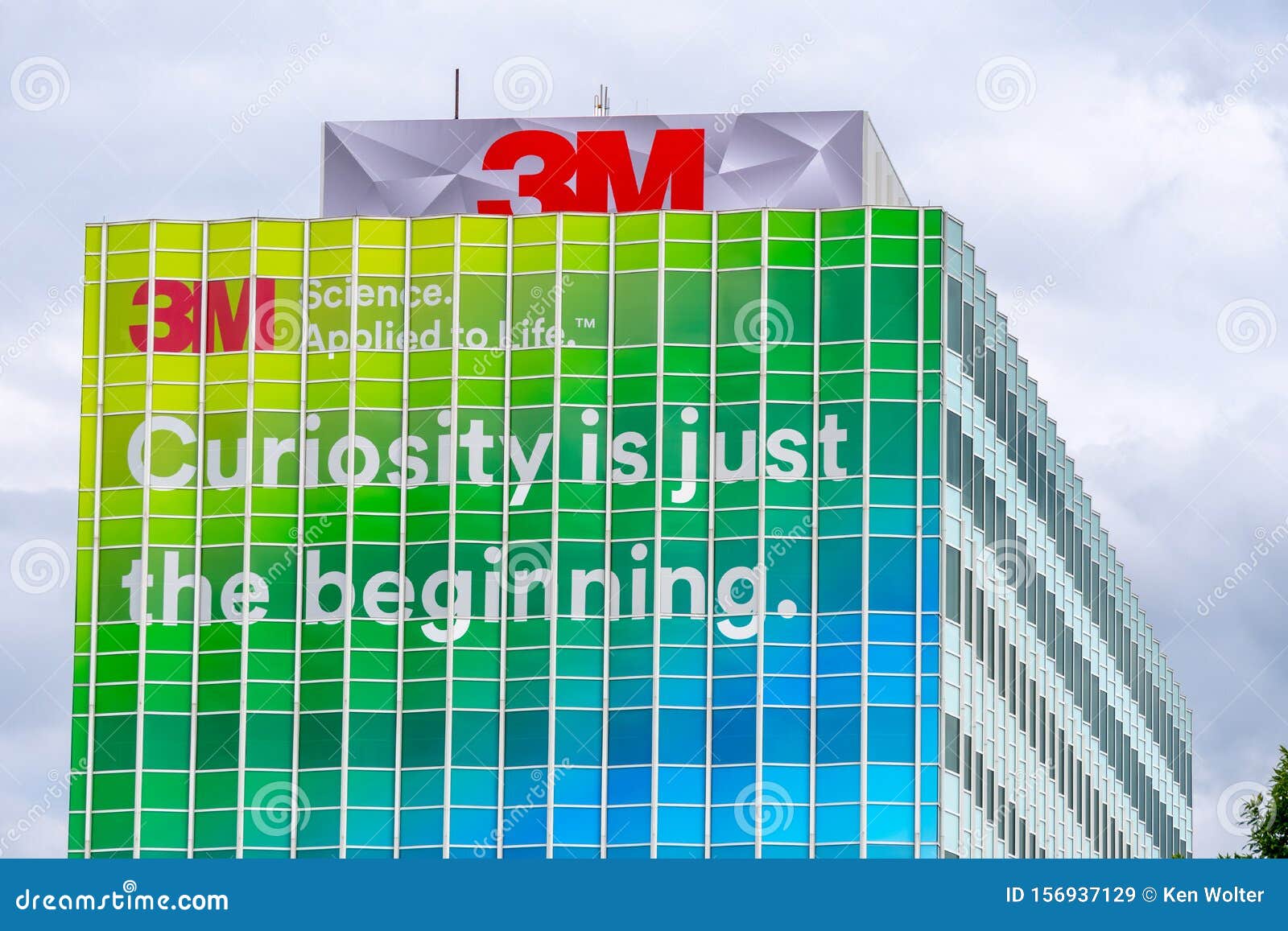 3M Corporate Headquarters Building Editorial Stock Image - Image of