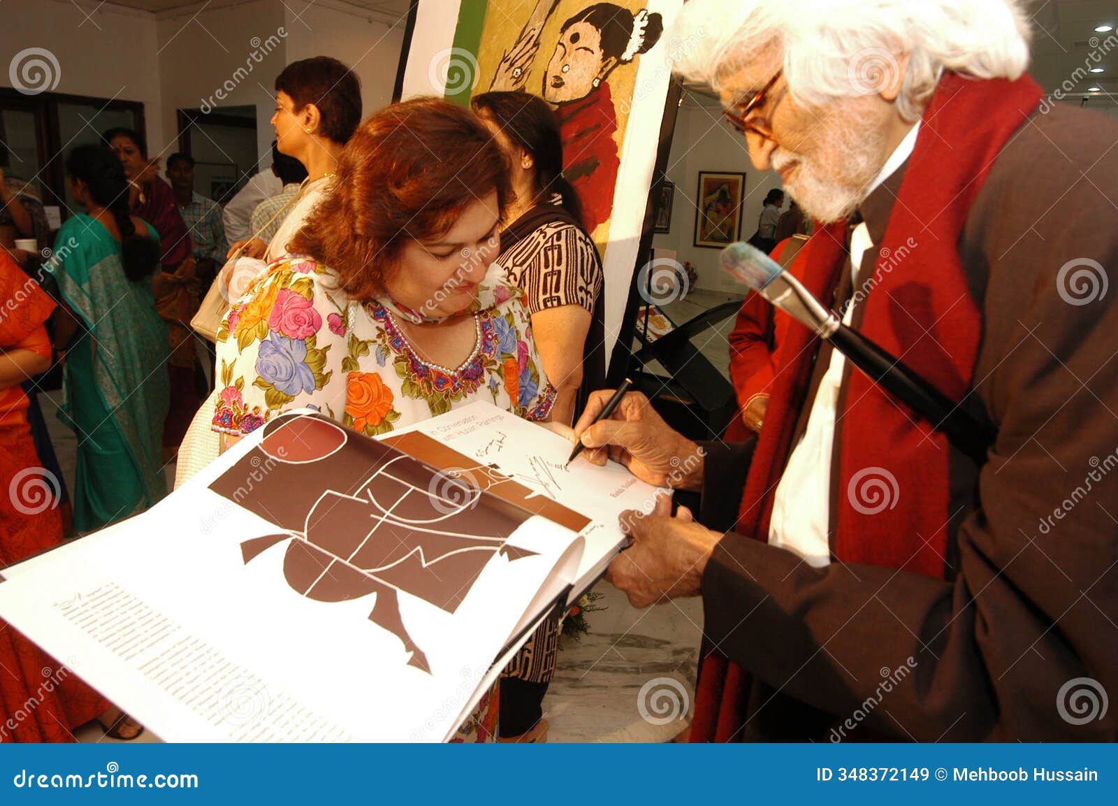 m. f. husain chennai india. 12.15.2004. most celebrated indian artists of the 20th century.