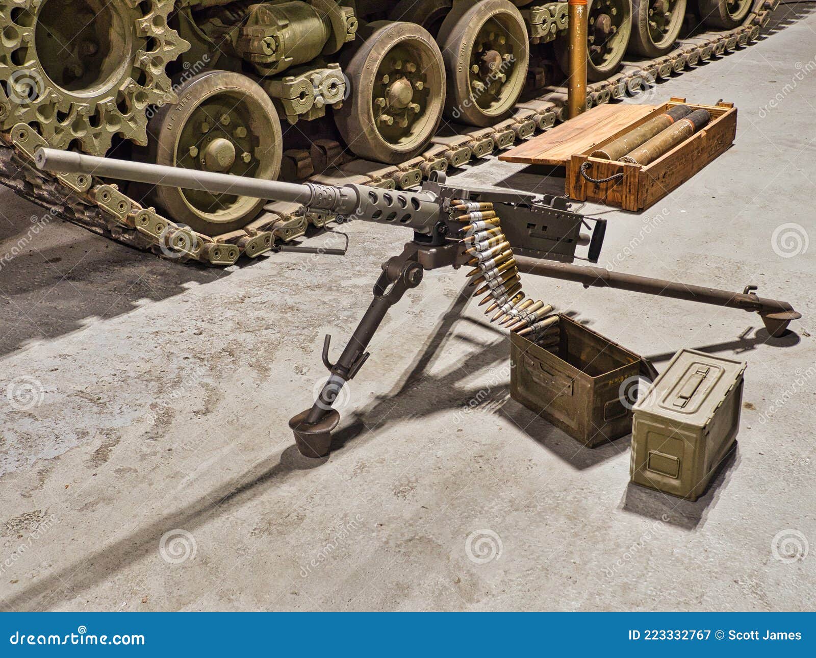 The M2 Machine Gun or Browning .50 Caliber Machine Gun Editorial