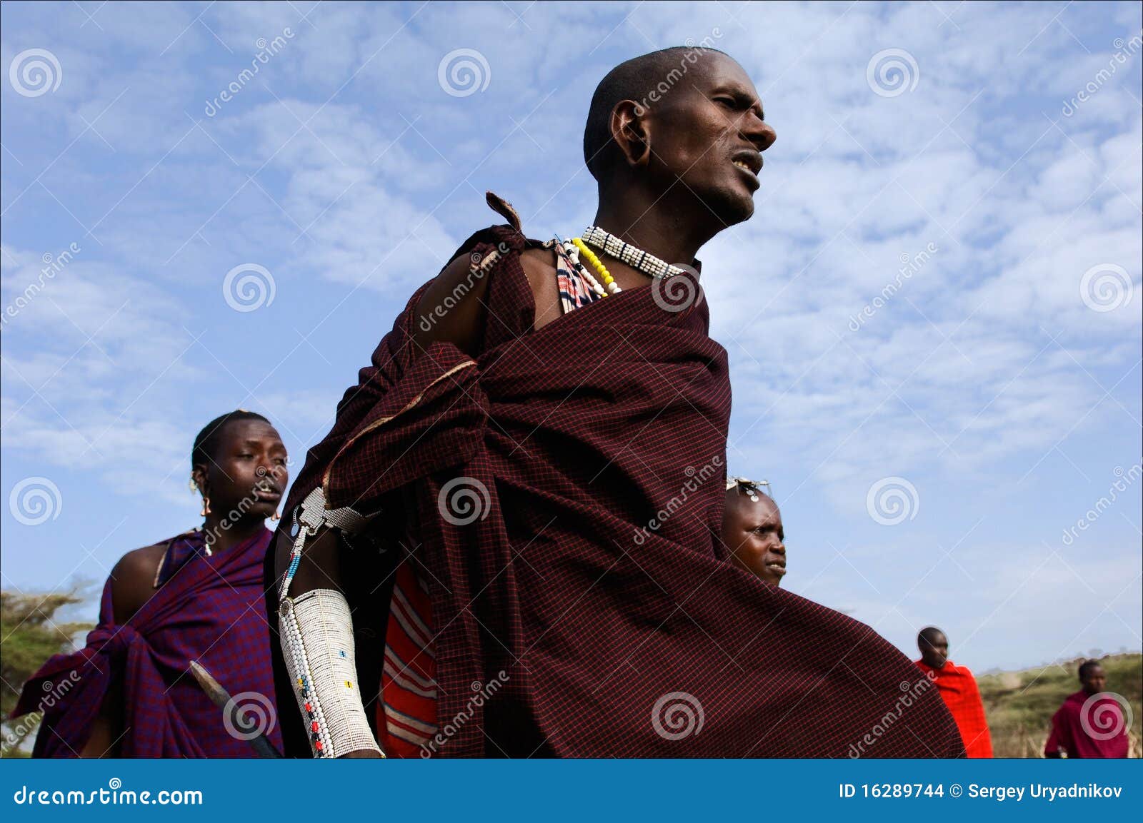 Maasai portrait. editorial stock image. Image of adventure - 16289744