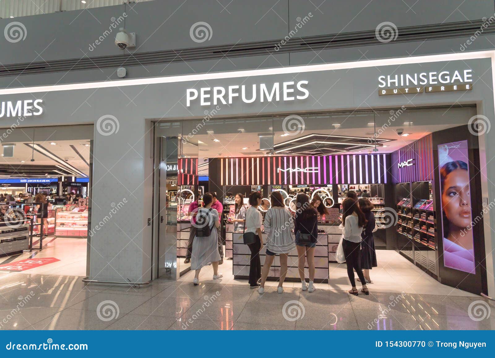 Louis Vuitton storefront at Incheon International Airport - South