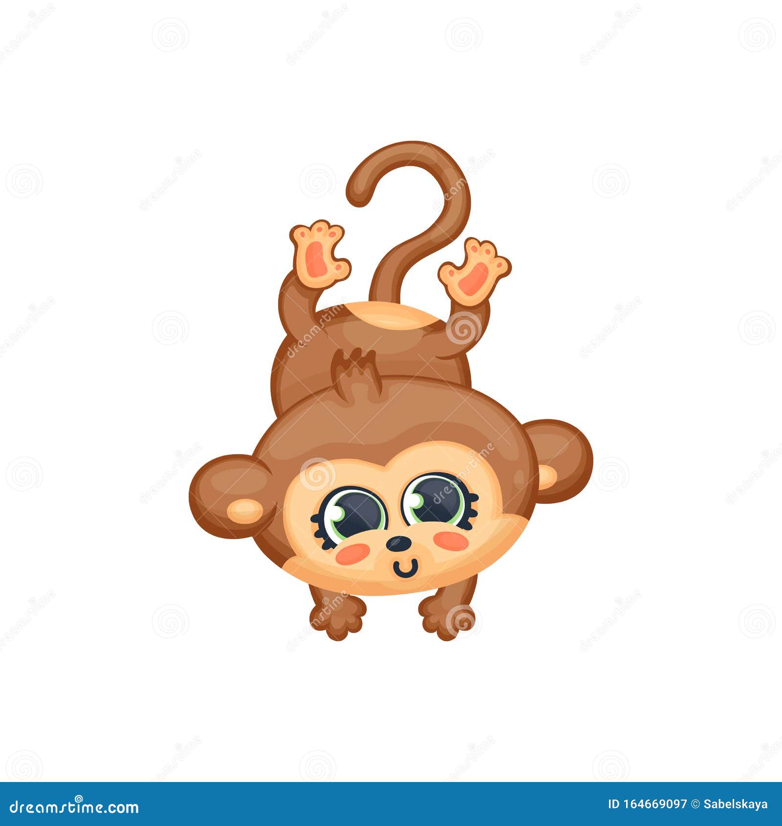 Vetores de Macaco De Desenho Animado Fofo Pendurado Em Uma Ilustração  Infantil Vetorial Liana e mais imagens de Clip Art - iStock