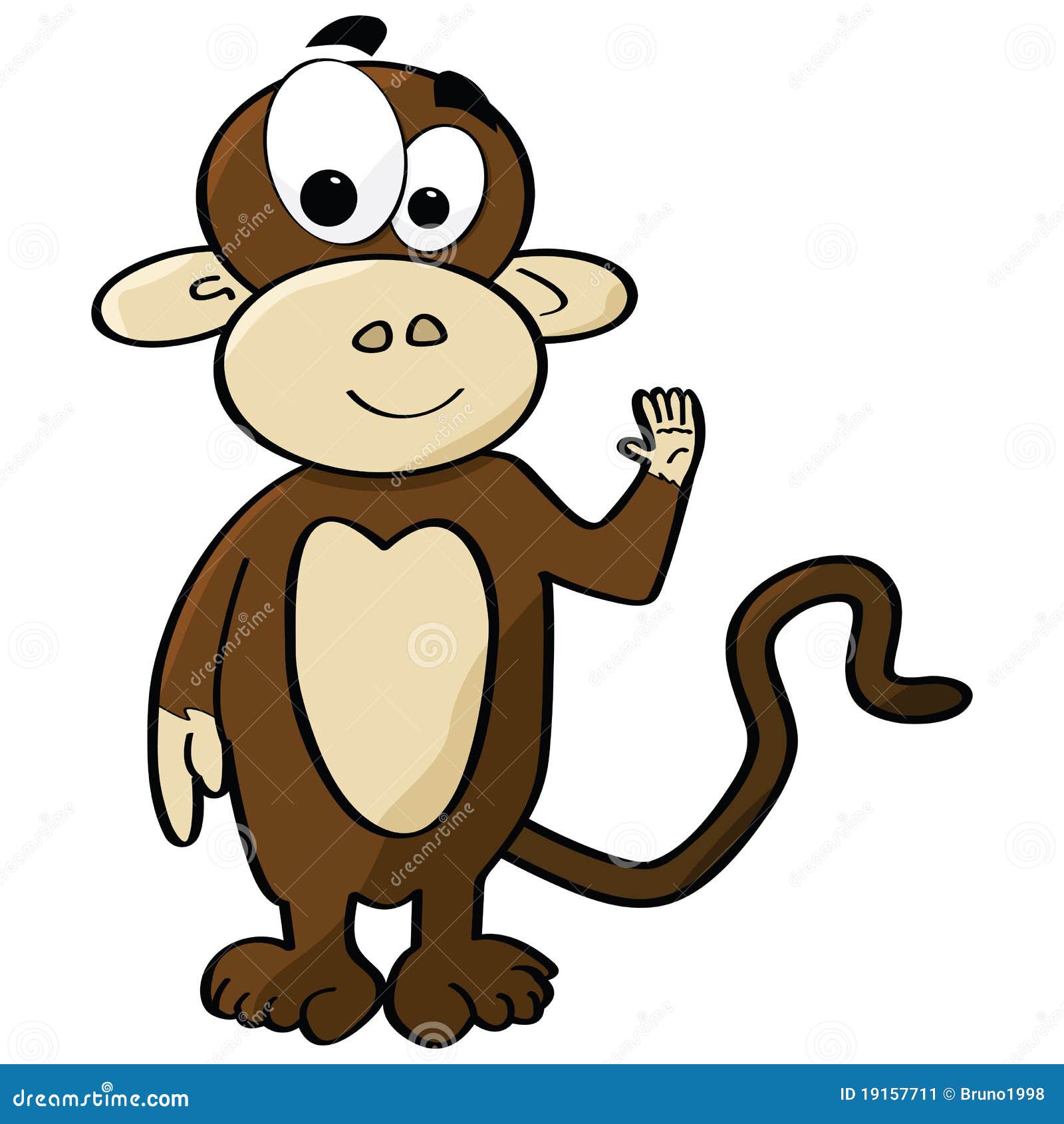 Macaco Dos Desenhos Animados Ilustra o Do Vetor Ilustra o De Fofofo macaco-dos-desenhos-animados-ilustra-o-do-vetor-ilustra-o-de-fofofo
