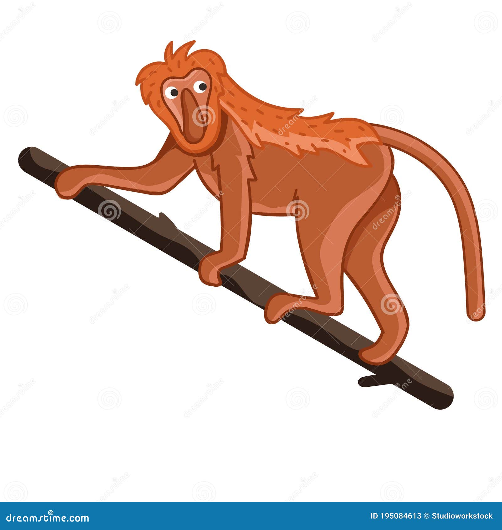 Macaco Desenho Animado Ilustração De Animal Colorido Vida Selvagem Desenho  Cauda Vetor PNG , Animais Selvagens, Desenho, Rabo Imagem PNG e Vetor Para  Download Gratuito