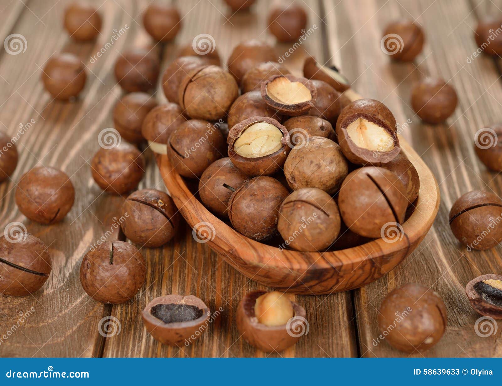 Macadamia nuts stock image. Image of vegetarian, natural 58639633