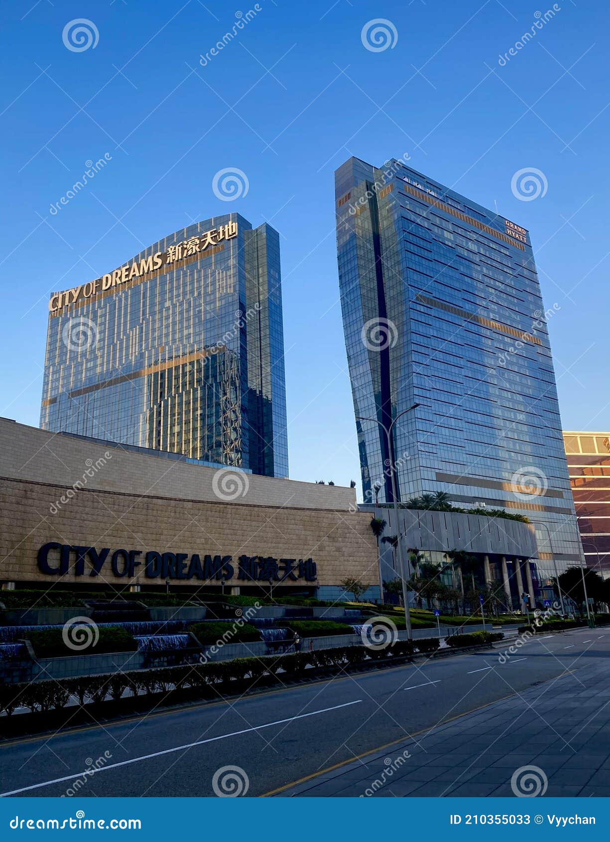 Macau Casino Hotels; Macao China City of Dreams Casino Hotels Macau Taipa MGM Cotai Grand
