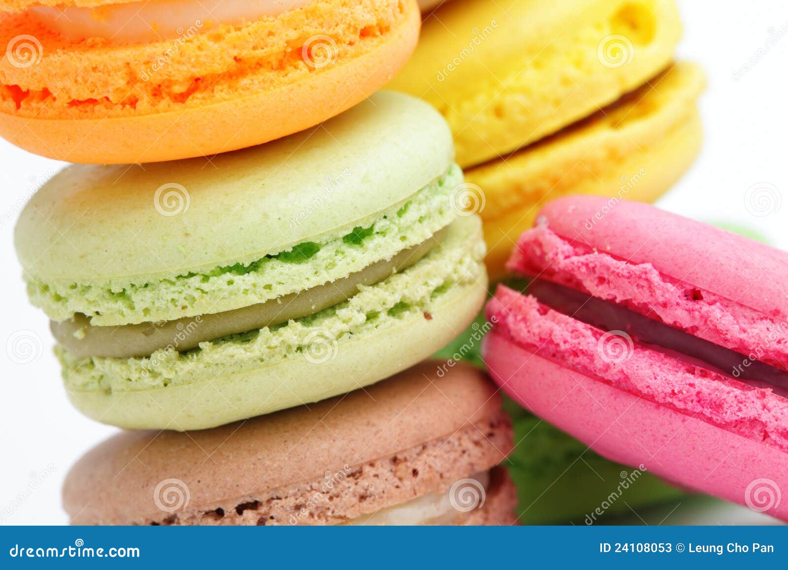 Macaron stock image. Image of chocolate, food, macaroon - 24108053