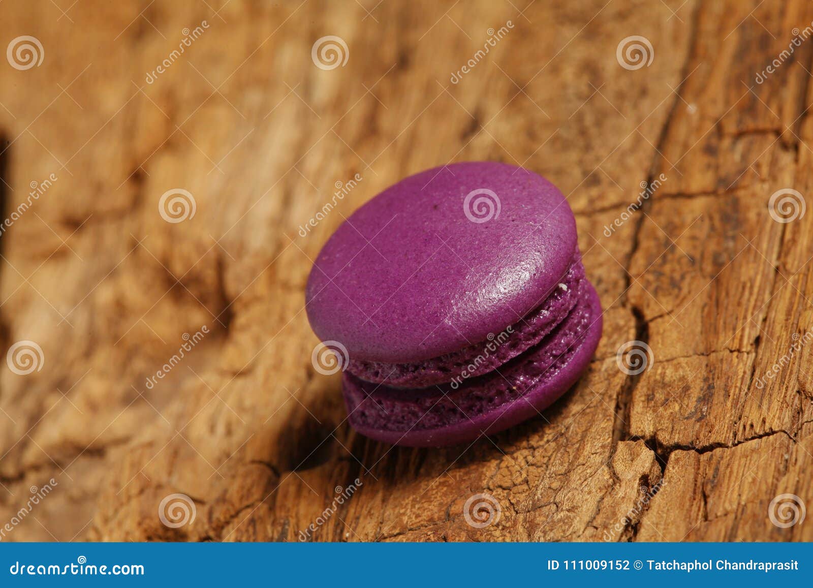 Macaron On Wood Scene Stock Photo Image Of French 111009152