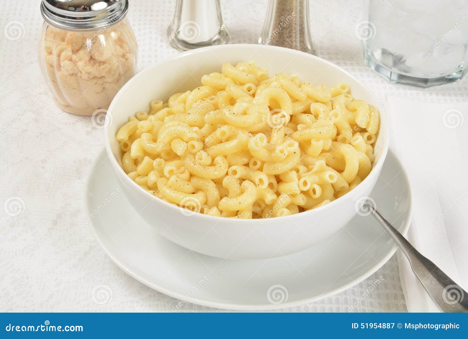 Macaroni and butter stock image. Image of food, dinner 51954887