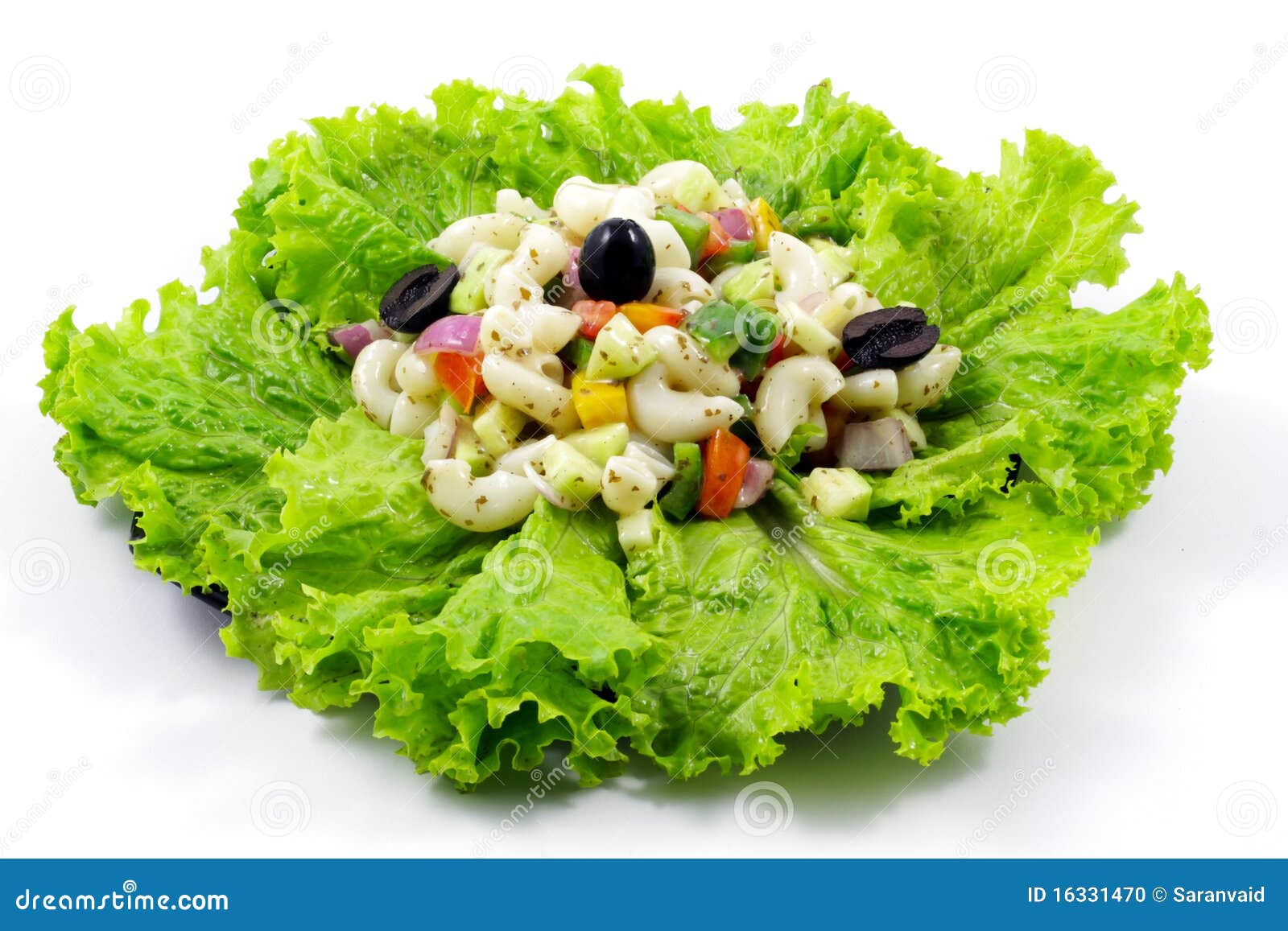 Macaroni Salad stock photo. Image of dressing, carbohydrates 16331470